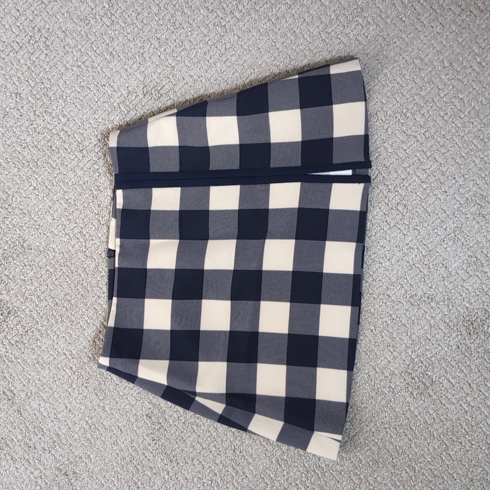 Zara plaid skirt, size S